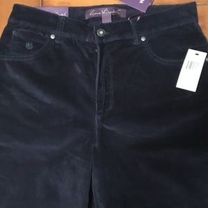 Corduroy straight leg Pants